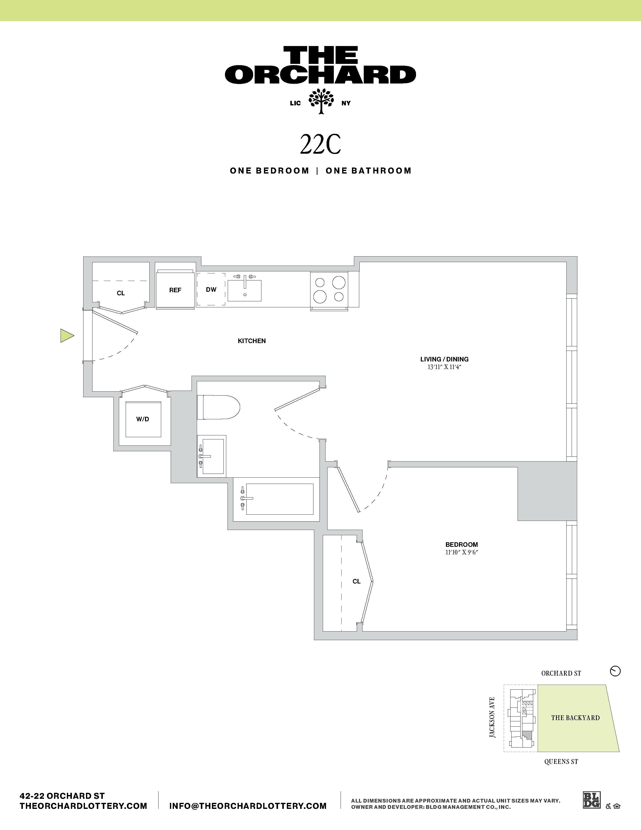 The Orchard Floor Plan