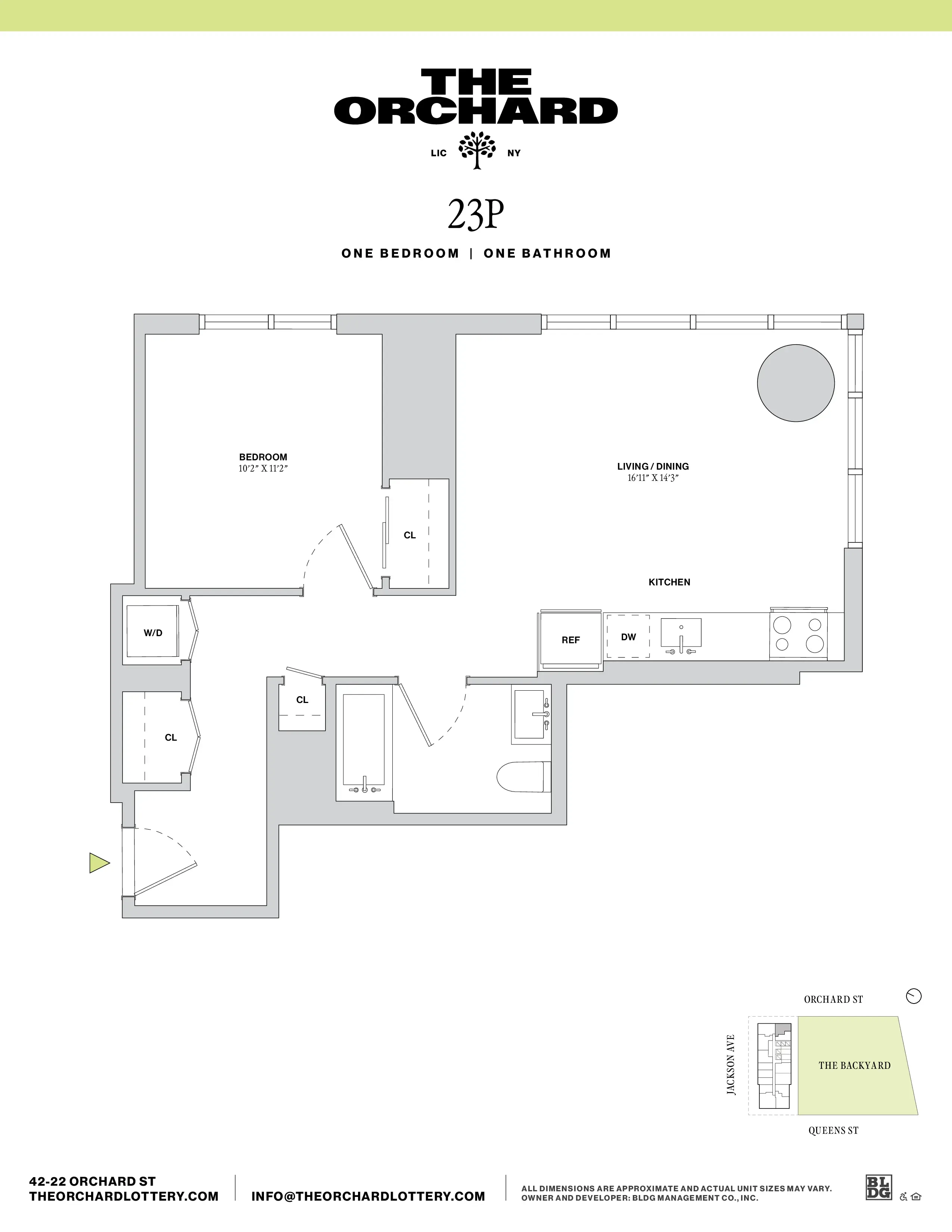 The Orchard Floor Plan