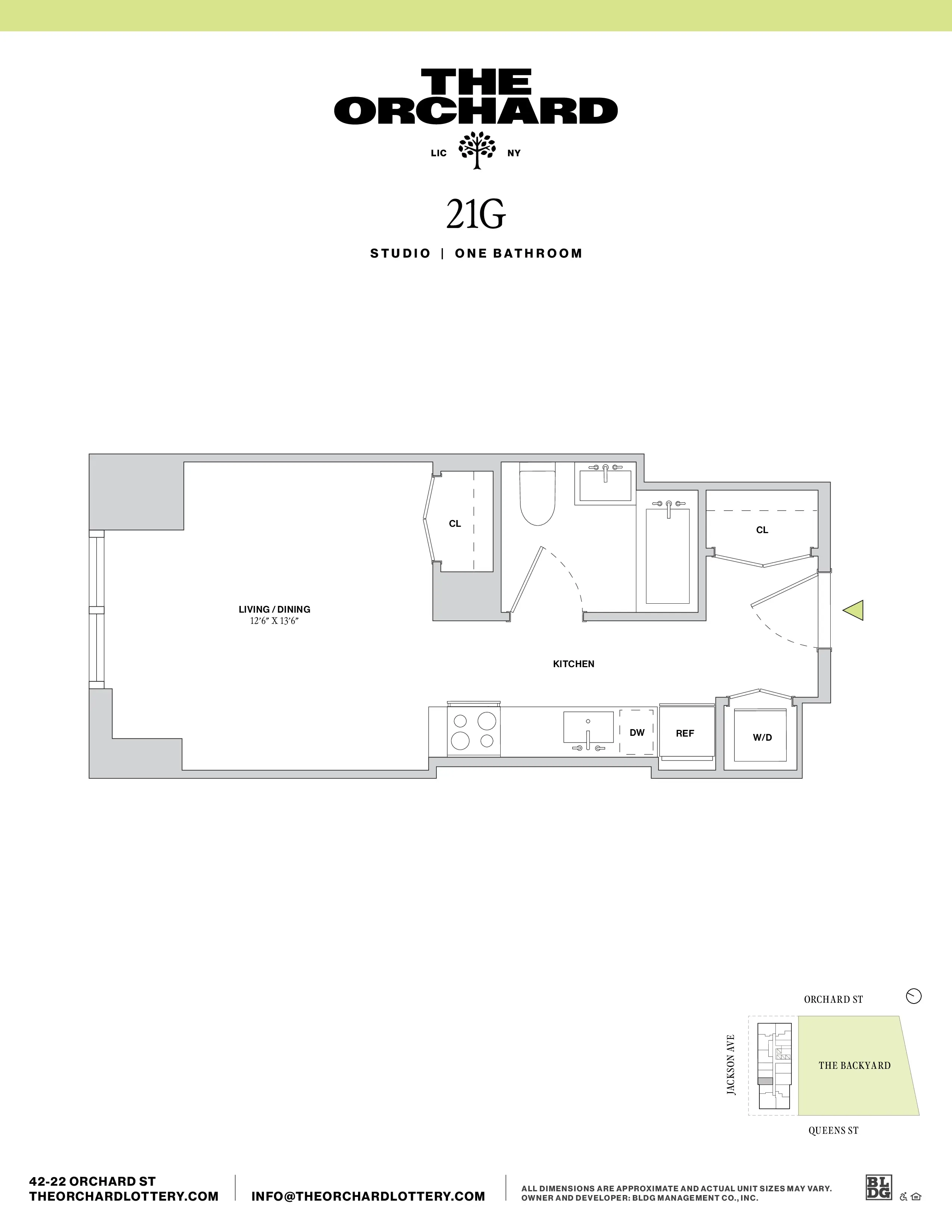 The Orchard Floor Plan