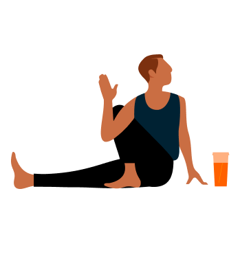 Yoga Deck Illustration