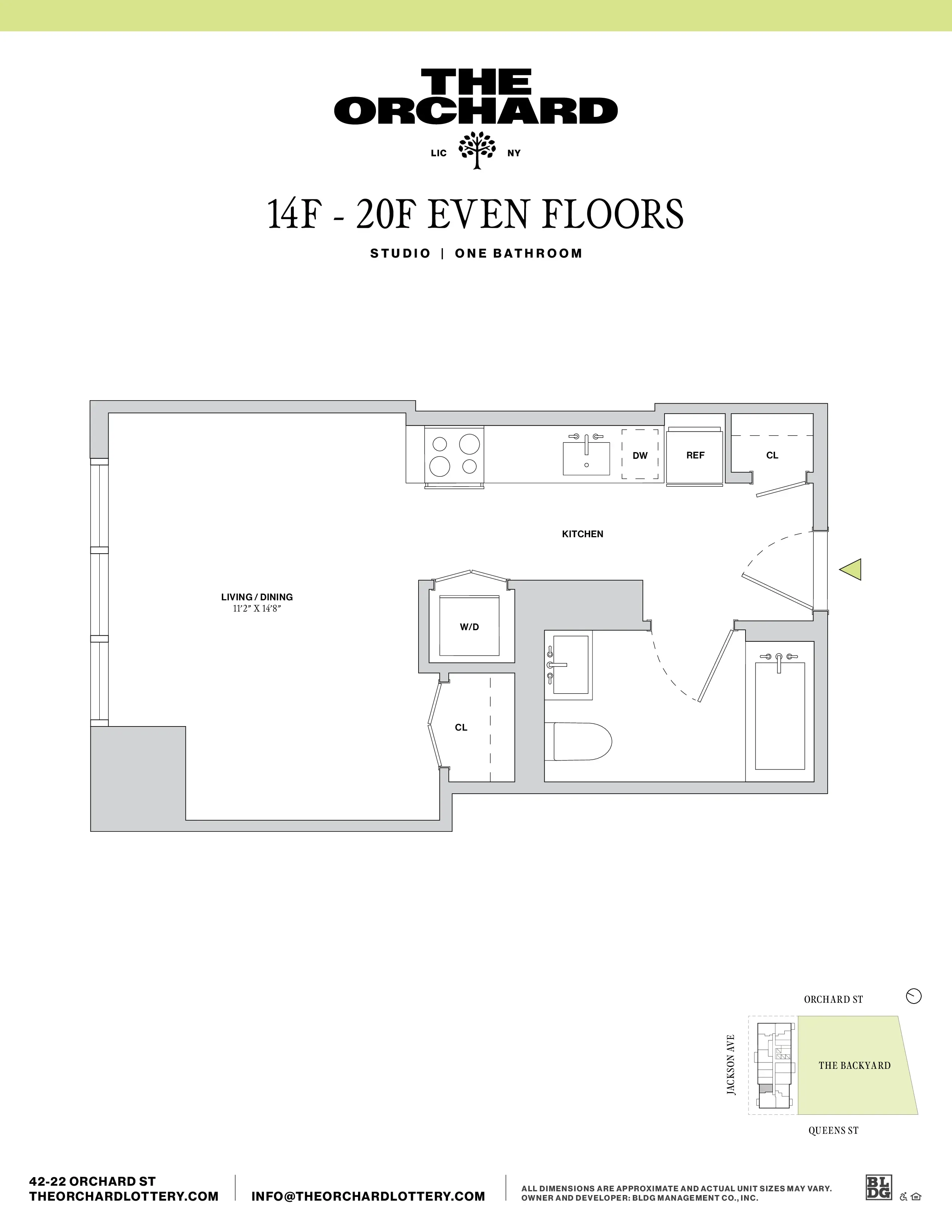 The Orchard Floor Plan