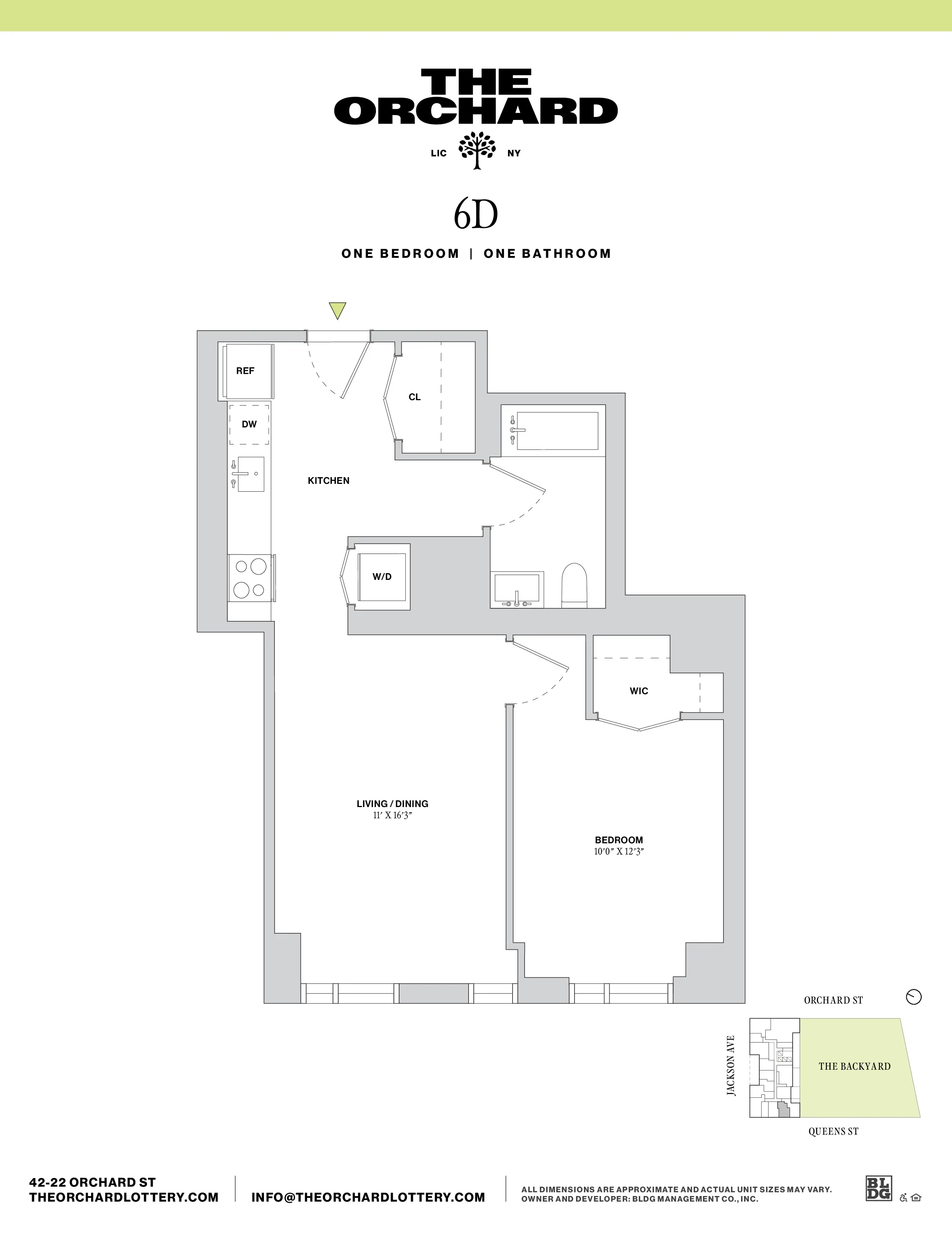 The Orchard Floor Plan